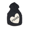 Big Full Heart Animal Hoodie, Black + CreamBig Full Heart Animal HoodiesFound My AnimalXS