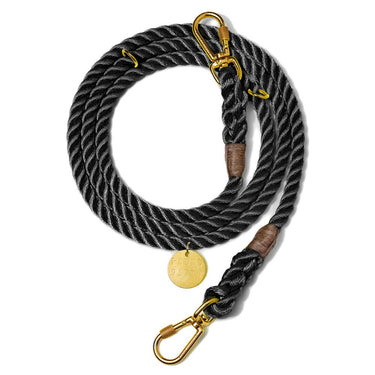 Black Rope Dog Leash, AdjustableShop LeashesFound My AnimalS