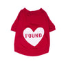 Found My Animal Big Full Heart Animal T-Shirt, Tomato + WhiteBig Full Heart Animal T-ShirtsFound My AnimalXS